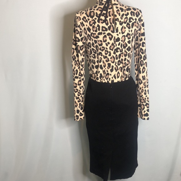 Richie Freeman Teri Jon black pencil midi skirt 6 - Picture 9 of 12